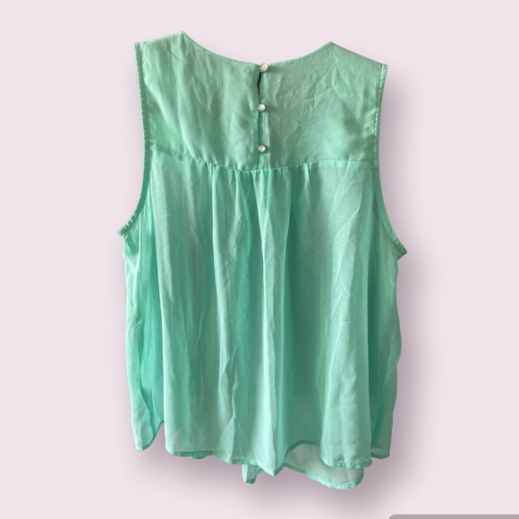Sleeveless blouse - Picture 2 of 4